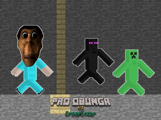 Pro Obunga vs CreepEnder Quest World