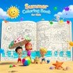 Summer Coloring Book for Kids Master