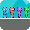 Party Stickman 4 Player Mission Quest