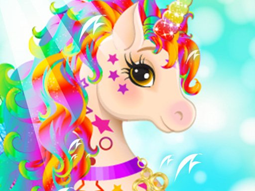 Unicorn For girls Dress up Island Challenge