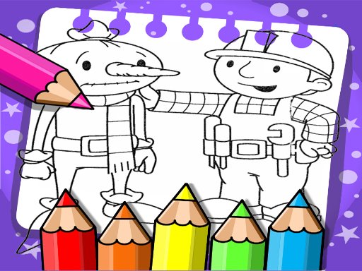Bob The Builder Coloring Book Quest Battle