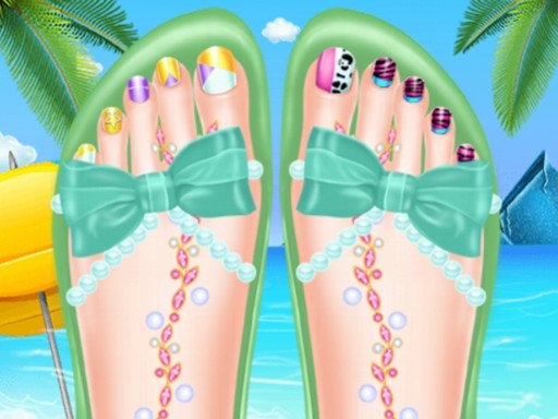 Beautiful Toenail Salon Battle Arena