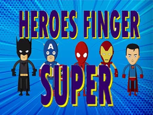Super Heroes Finger Arena