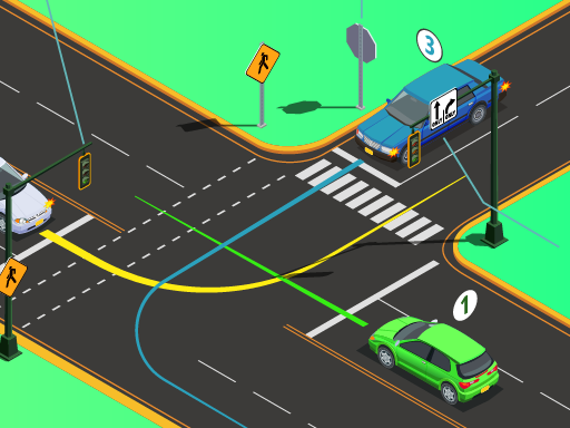 Crazy Traffic Racer Online Escape Jump