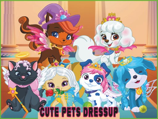 Cute Pets Summer Dress Up Land Mission