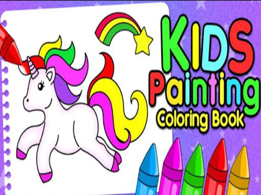 Kids Finger Painting Coloring Land Mission