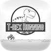 T-Rex Running Black and White Master Story