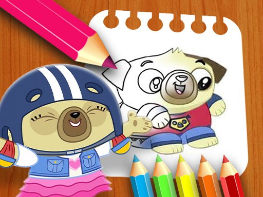 Chip and Potato Coloring Book Saga Run