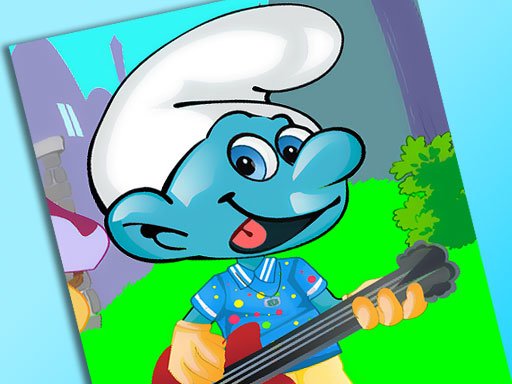 Smurf Dress Up Story Fun