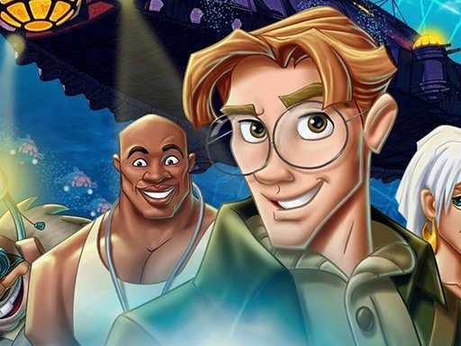 Atlantis The Lost Empire Jigsaw Puzzle Collection Challenge