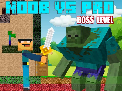 Noob vs Pro  Boss Levels World Island