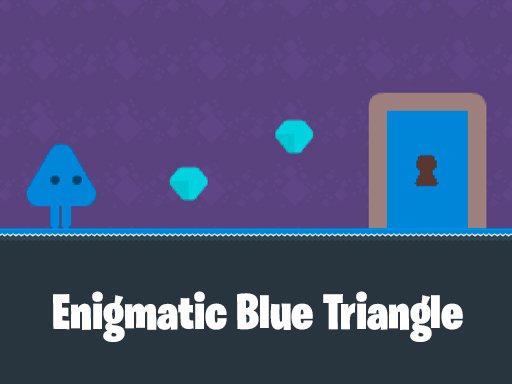 Enigmatic Blue Triangle Land