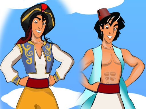 Aladdin Dress Up World Legends