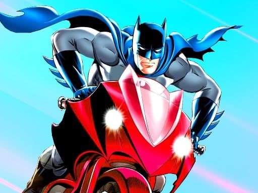Batman Motorbike Racing Saga Escape