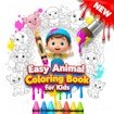Easy Animal Coloring Book for Kids World Escape