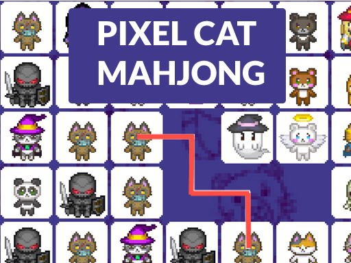 Cat Pixel Mahjong Legends Mode