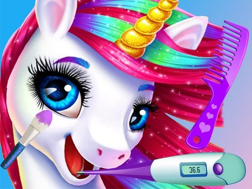Princess Pony Beauty Makeover Unicorn Salon Jump