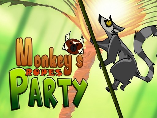 Monkeys ropes party Story Dash