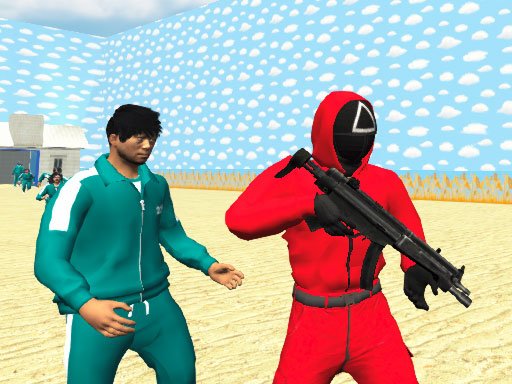 Squid Game Swarm Escape