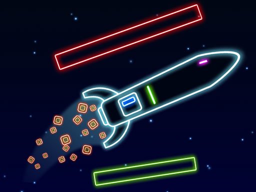 Neon Rocket Game Quest