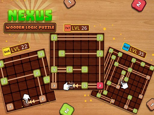 NEXUS  wooden logic puzzle Race Battle
