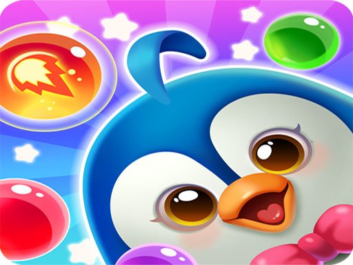 Penguin Bubble Shoot Winter Story Dash
