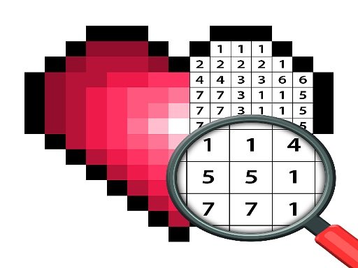 Anime Pixel Art Color By Number Mission