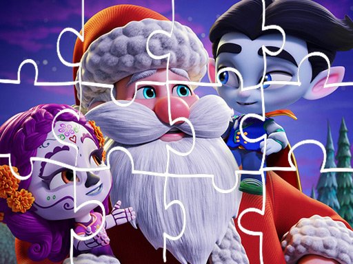 Super Monsters Christmas Jigsaw Arena