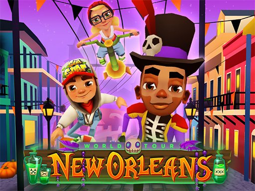 Subway Surfers Orleans Island Mission