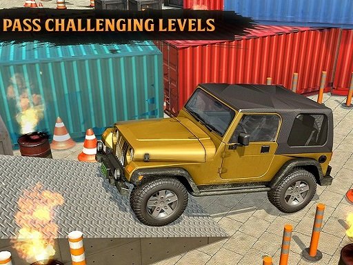 Classic Real 4x4 Jeep Parking Drive Game Odyssey
