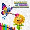 Butterflies and Flowers Coloring Book for Kids Mode Story