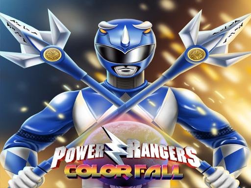 Power Rangers Color Fall  Pin Pull Mode