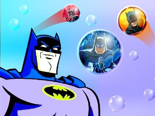 Batman Bubble Shoot Puzzle Mode