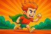 Hero Runner 2D Endless Run Mission Rush