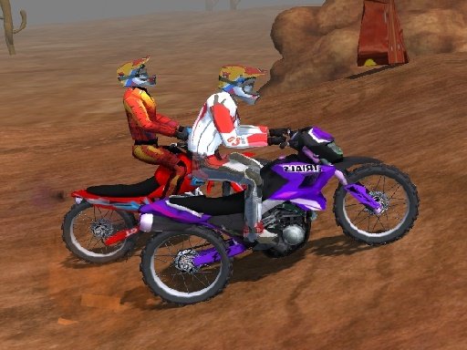 Motorcycle Dirt Racing Multiplayer Saga Battle