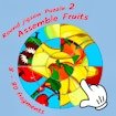 Round jigsaw Puzzle 2 - Assemble Fruits Mode
