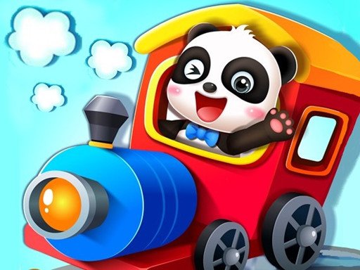 Baby Panda Train Driver Race