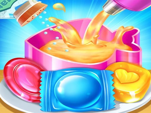 Sweet Candy Maker  Lollipop and Gummy Candy Game Dash