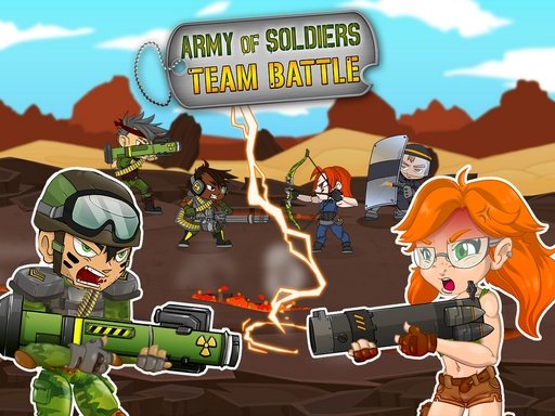Army of soldiers  Team Battle Race Challenge