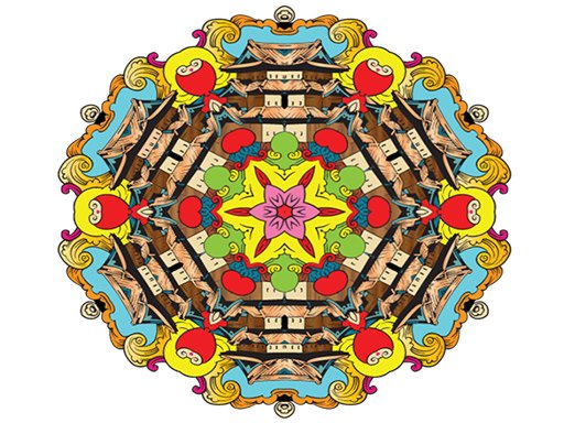 Mandala coloring book for adults and kids Quest Mission