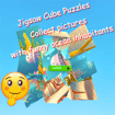 Jigsaw Cube Puzzles Collect Pictures of Funny Ocean Inhabitants Blast Run