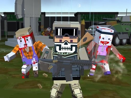 Pixel multiplayer survival zombie Legends