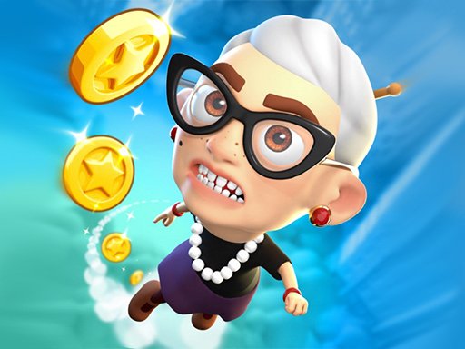 Angry Gran Run Grannywood Arena World