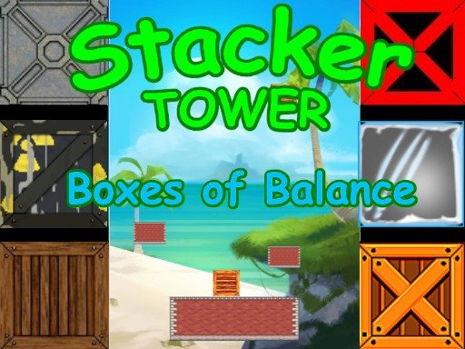 Stacker Tower  Boxes of Balance Island