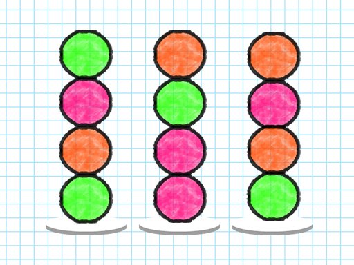 Ball Sort Paper Note Jump Fun