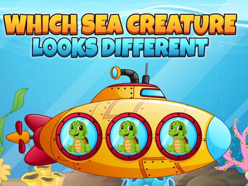 Which Sea Creature Looks Different Dash Race