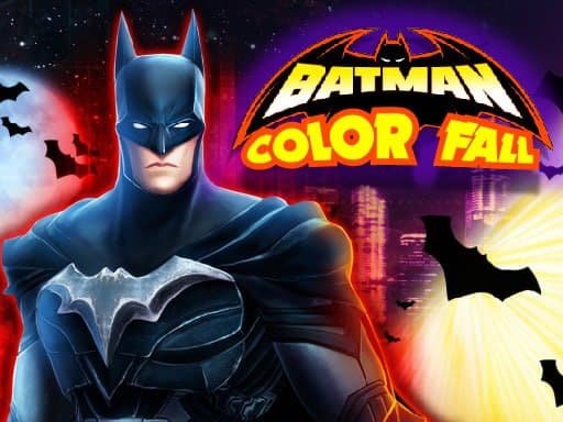 Batman Color Fall Puzzle Game Dash