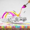 Car Coloring Book Journey Mode