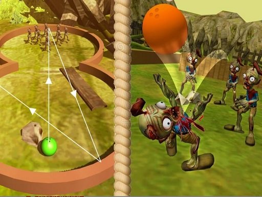 Bowling Zombie Hit Dash