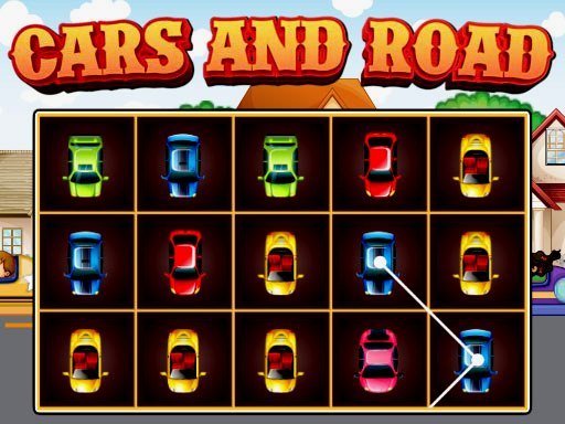 Cars and Road Land Race